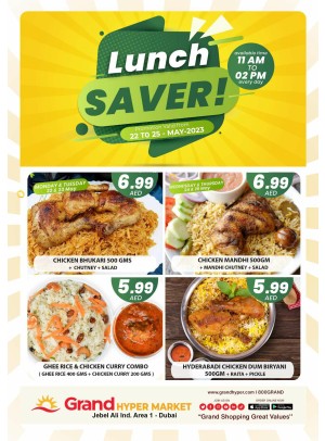 Lunch Saver - Grand Hypermarket Jebel Ali