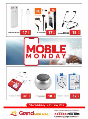 Monday Deals - Grand Mini Mall