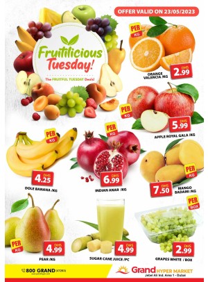 Fruitilicious Tuesday - Grand Hypermarket Jebel Ali