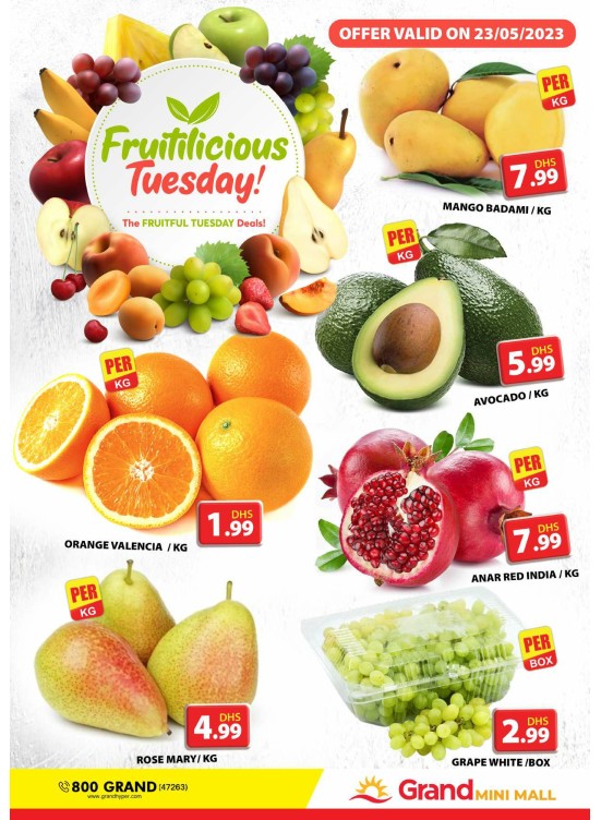 Fruitilicious Tuesday - Grand Mini Mall