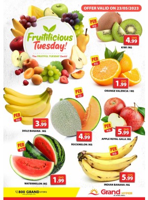 Fruitilicious Tuesday - Grand Hyper Al Khail Mall
