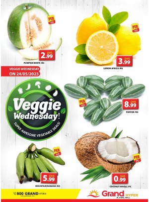Veggie Wednesday - Grand Hyper Al khail Mall