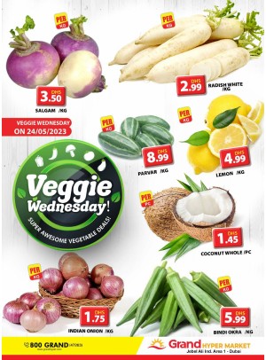 Veggie Wednesday - Grand Hypermarket Jebel Ali
