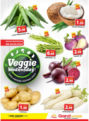 Veggie Wednesday - Grand Hyper Muhaisnah