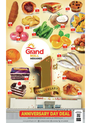 Anniversary Day Deals - Grand Mall Mekaines