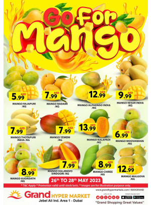 Mango Offers - Grand Hypermarket Jebel Ali