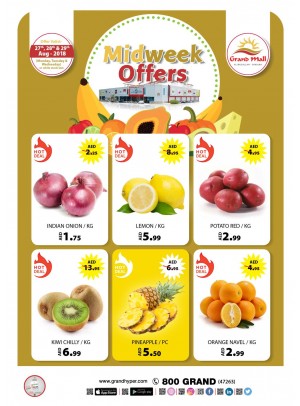 Midweek Offers - Grand Mall Sharjah