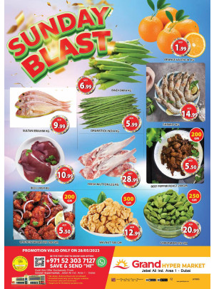 Sunday Blast - Grand Hypermarket Jebel Ali