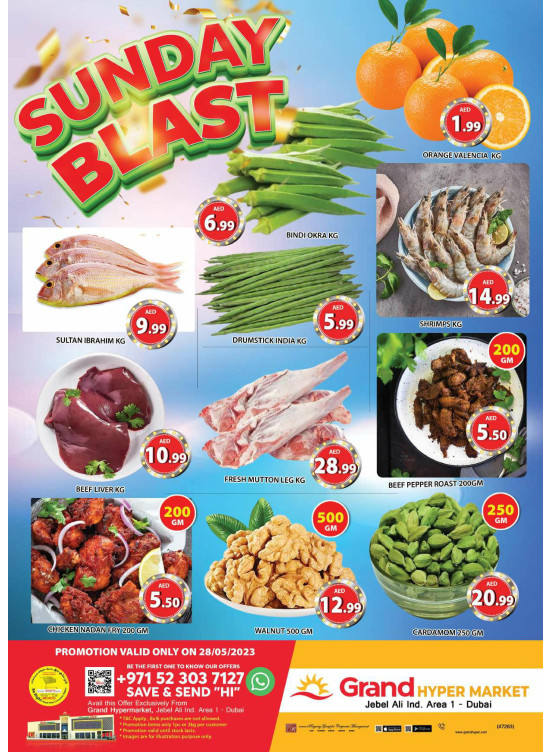 Sunday Blast - Grand Hypermarket Jebel Ali