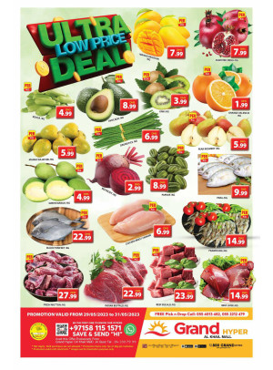 Ultra Low Price Deal - Grand Hyper Al Khail Mall