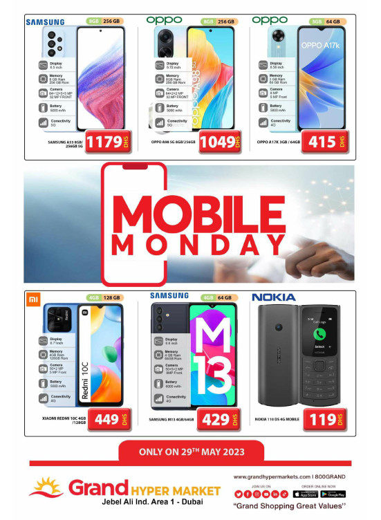 Monday Deals - Grand Hypermarket Jebel Ali