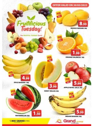 Fruitilicious Tuesday - Grand Hyper Al Khail Mall