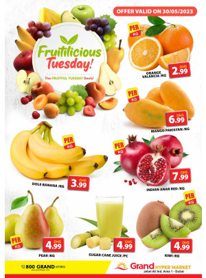 Fruitilicious Tuesday - Grand Hypermarket Jebel Ali