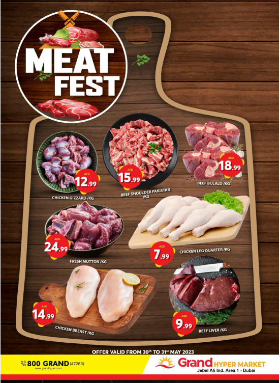 Meat Fest - Grand Hypermarket Jebel Ali