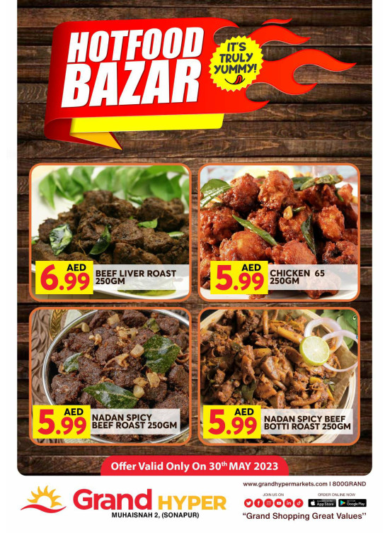 Hot Food Bazar - Grand Hyper Muhaisnah
