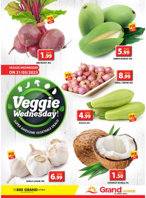 Veggie Wednesday - Grand Hyper Al khail Mall