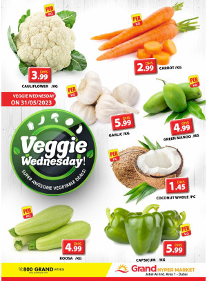Veggie Wednesday - Grand Hypermarket Jebel Ali