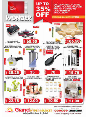 Wonder Deals - Grand Hypermarket Jebel Ali