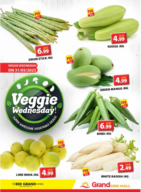 Veggie Wednesday - Grand Mini Mall