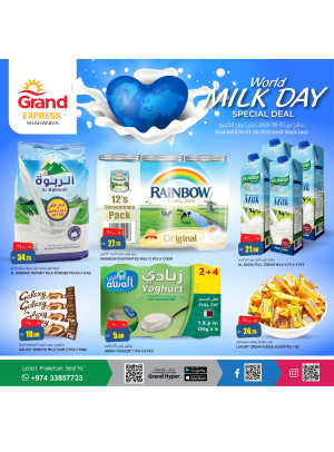 Milk Day Deals - Grand Express Shahaniya