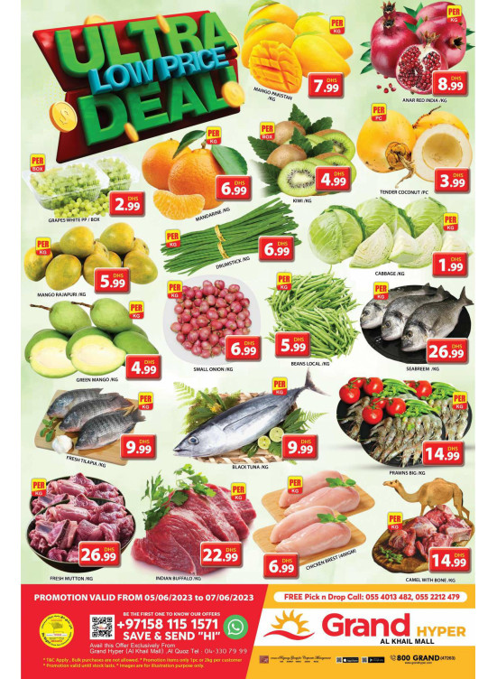 Ultra Low Price Deal - Grand Hyper Al Khail Mall