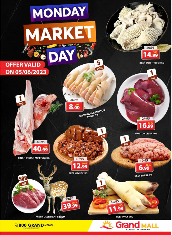 Meat Monday - Grand Mall Sharjah