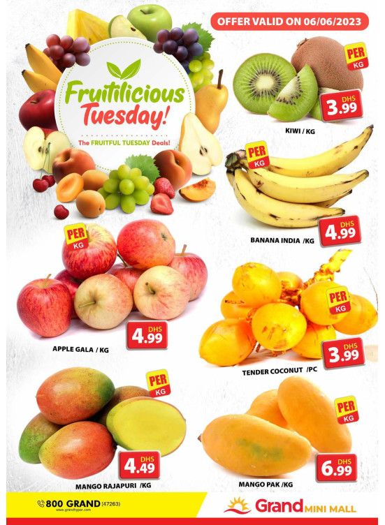 Fruitilicious Tuesday - Grand Mini Mall