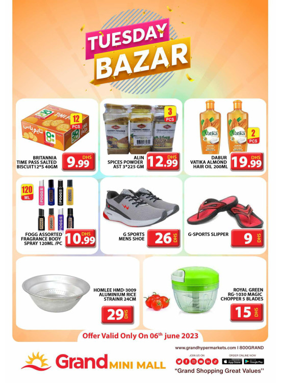 Tuesday Bazar - Grand Mini Mall