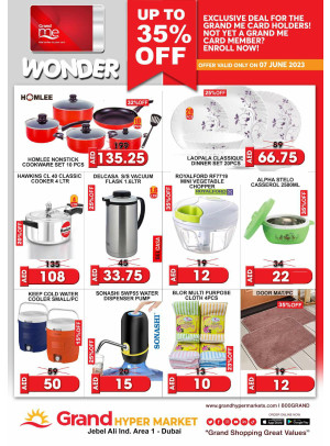 Wonder Deals - Grand Hypermarket Jebel Ali