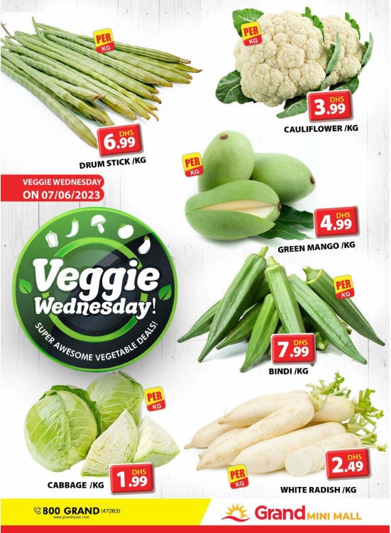 Veggie Wednesday - Grand Mini Mall