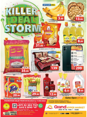 Weekend Deals - Grand Hypermarket Jebel Ali