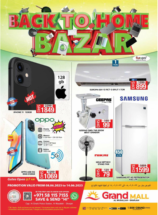 Electronics Bazar Grand Mall Sharjah from Grand Hypermarket until