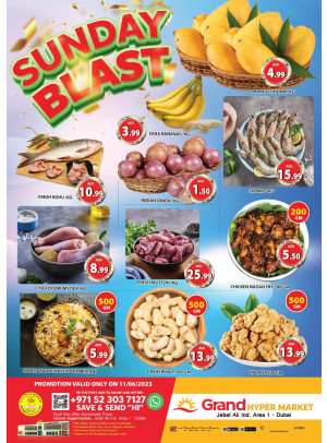 Sunday Blast - Grand Hypermarket Jebel Ali