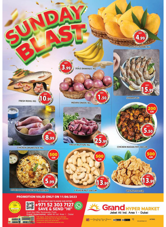 Sunday Blast - Grand Hypermarket Jebel Ali