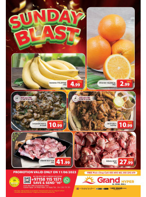 Sunday Blast - Grand Hyper Al Khail Mall