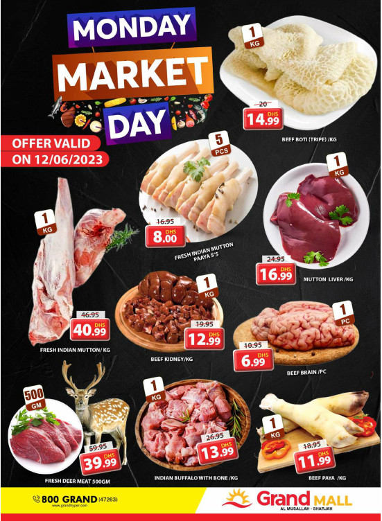 Meat Monday - Grand Mall Sharjah