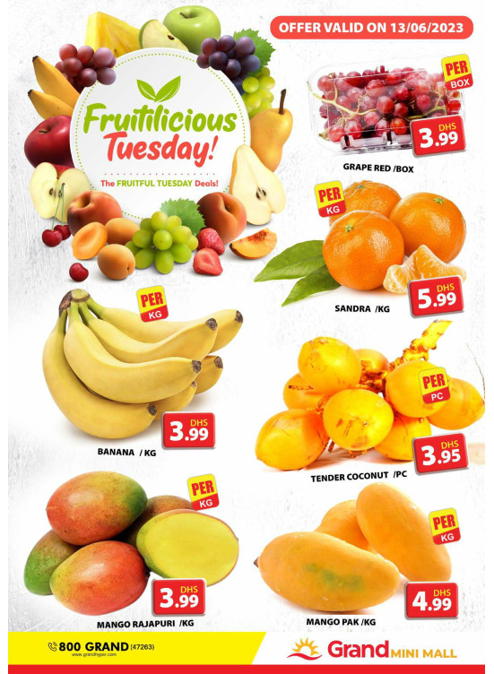 Fruitilicious Tuesday - Grand Mini Mall