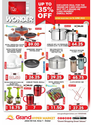Wonder Deals - Grand Hypermarket Jebel Ali