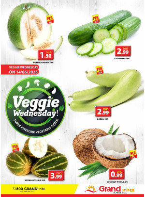 Veggie Wednesday - Grand Hyper Al khail Mall