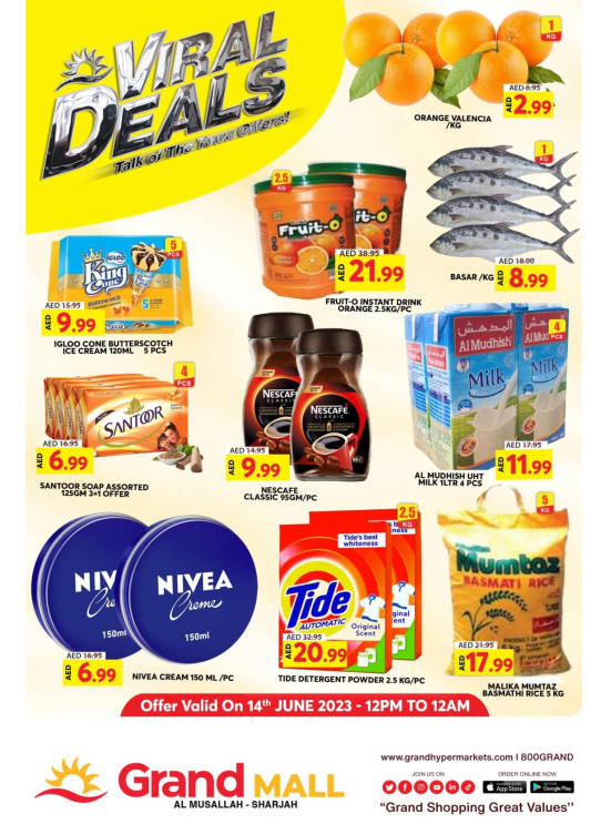 Viral Deals - Grand Mall Sharjah