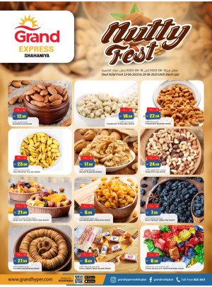 Nutty Fest - Grand Express Shahaniya