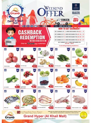 Weekend Offers - Grand Hyper Al Khail Mall