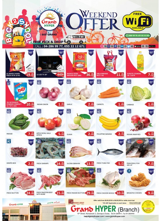 Weekend Offers - Grand Hyper Muhaisnah