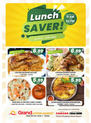 Lunch Saver - Grand Hypermarket Jebel Ali