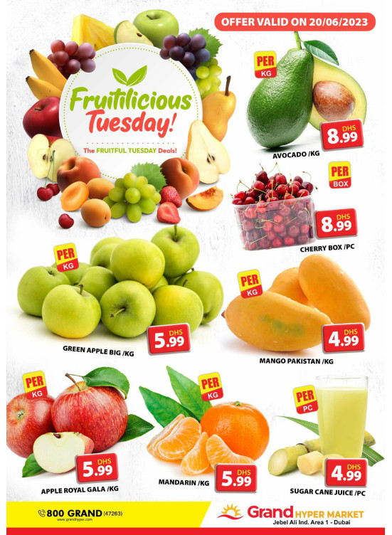 Fruitilicious Tuesday - Grand Hypermarket Jebel Ali