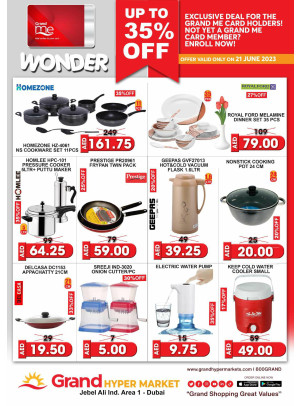 Wonder Deals - Grand Hypermarket Jebel Ali