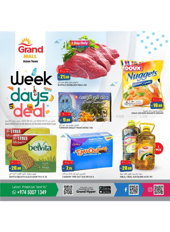 Week Days Deal - Grand Mall, Asian Town