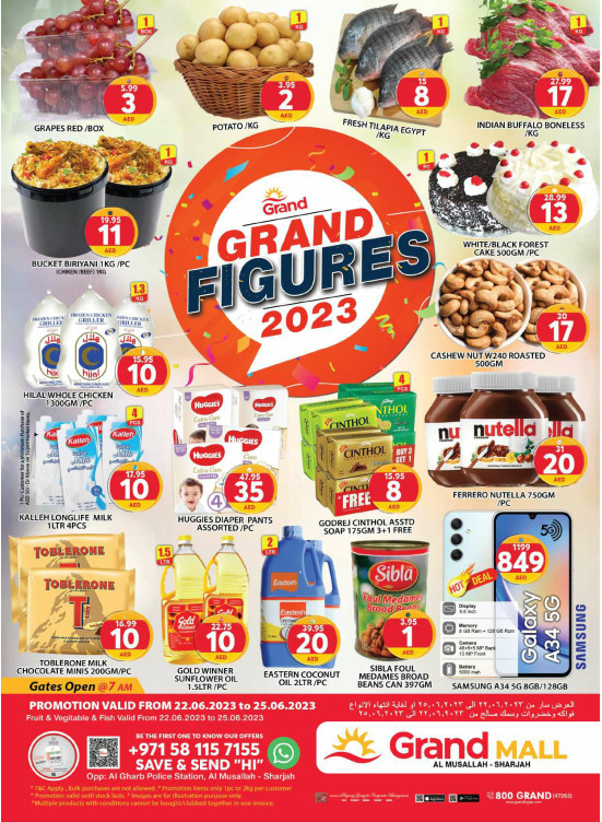 Weekend Deals - Grand Mall Sharjah