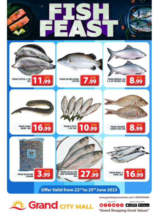 Fish Feast - Grand City Mall