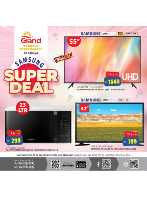 Samsung Super Deals - Grand Express Aziziyah